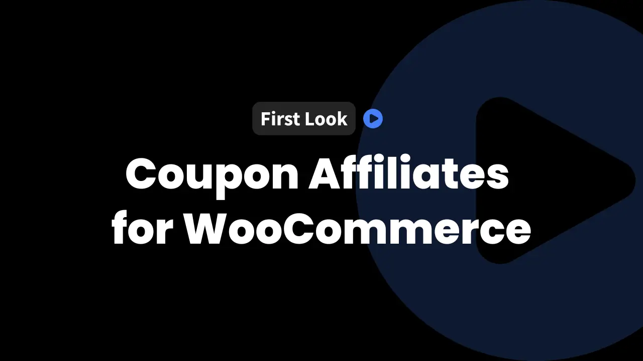 influencewp first look post coupon affiliates for woocommerce
