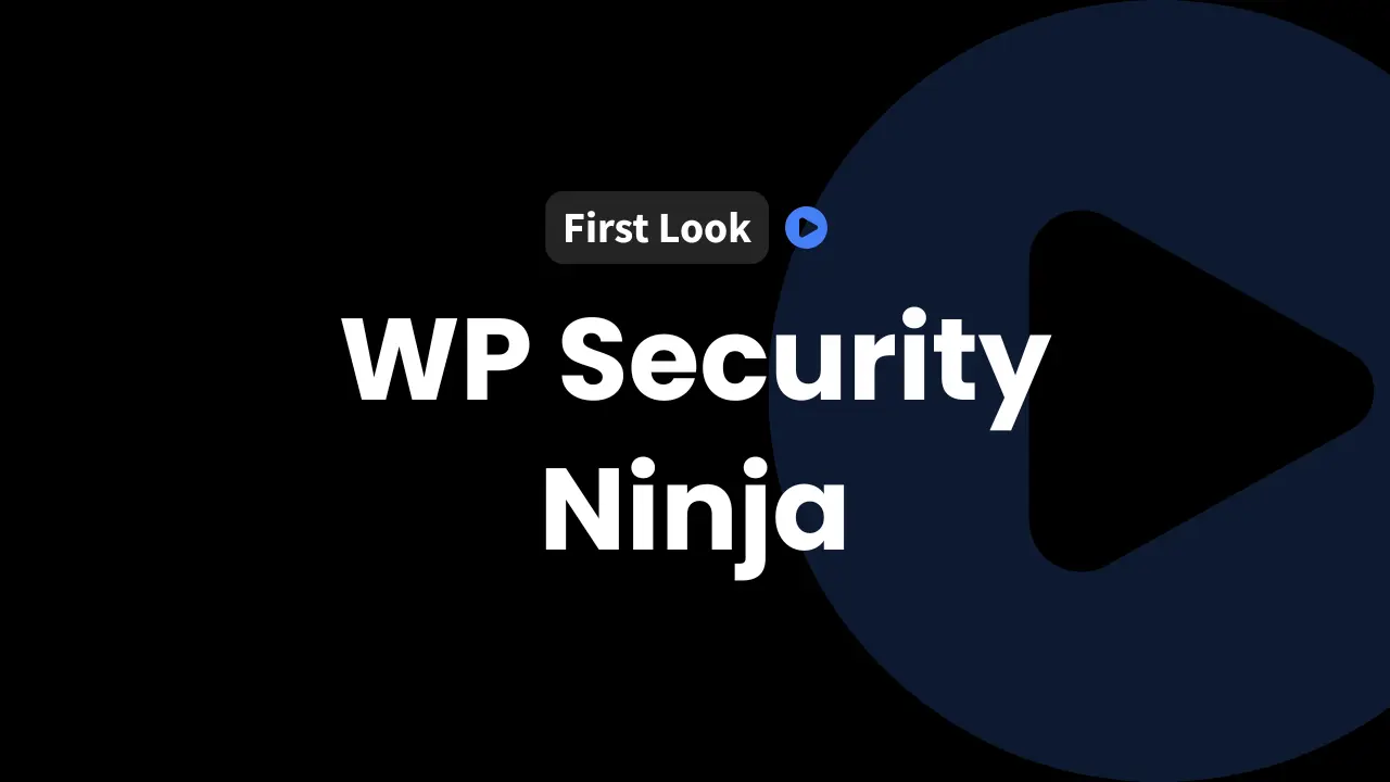 influencewp first look wp security ninja