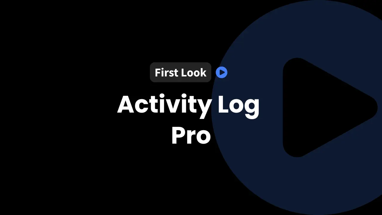 influencewp first look activity log pro