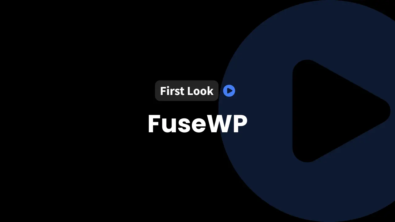 influencewp first look fusewp