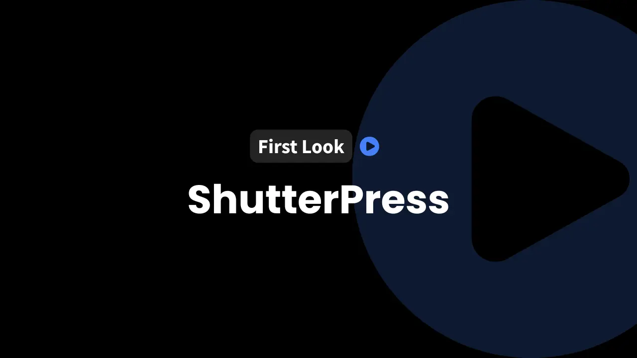 influencewp first look shutterpress