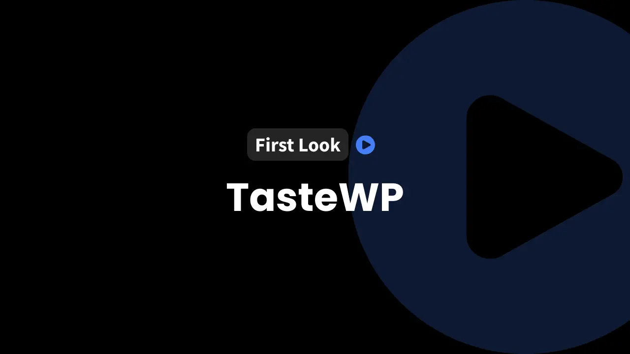 influencewp—first look—tastewp