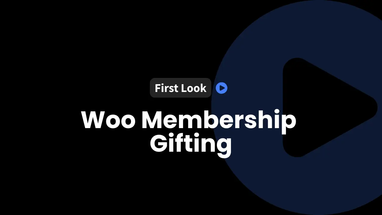 influencewp—first look—woo membership gifting