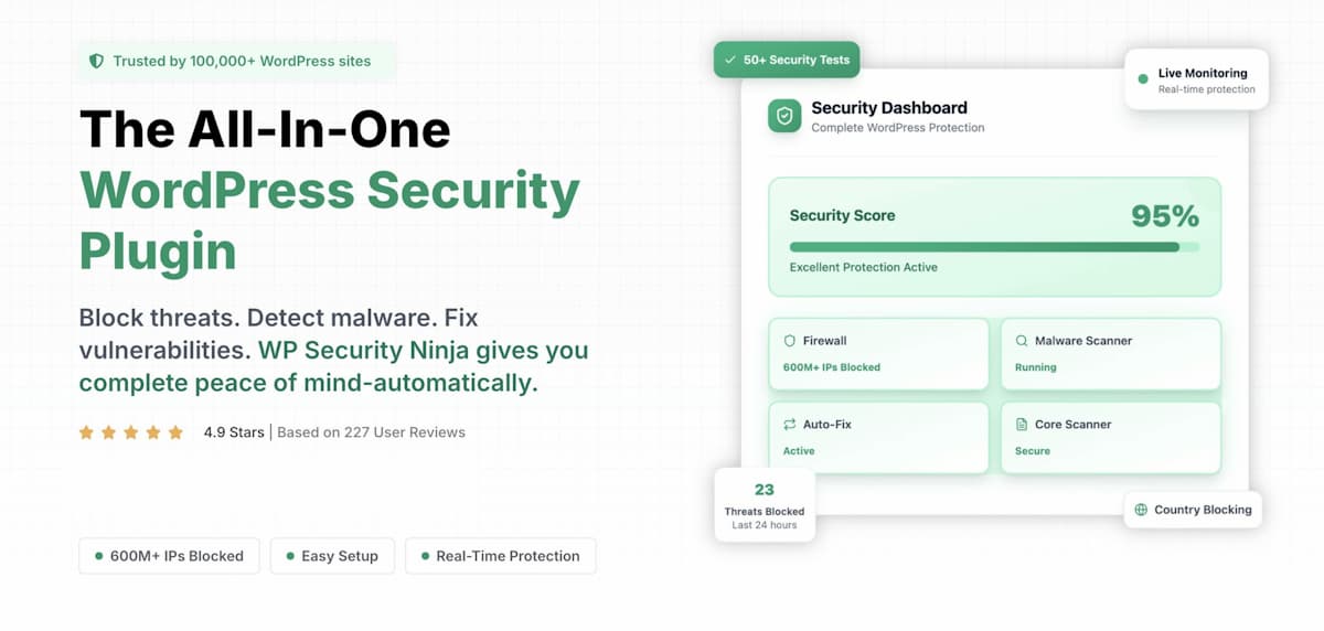 influencewp partner brand wp security ninja email