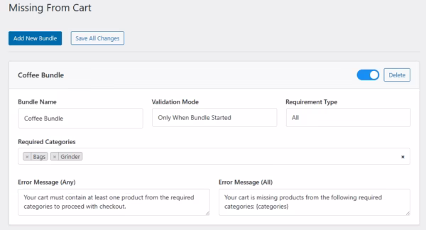 missing from cart settings.avif